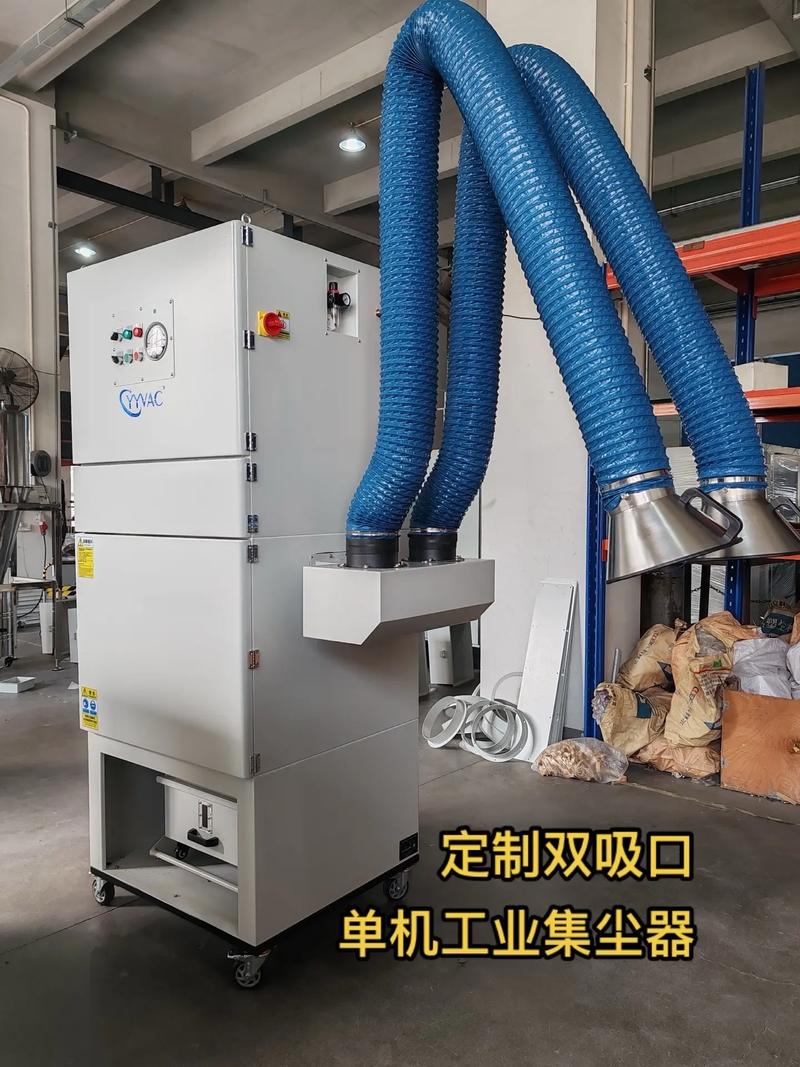 定制工業(yè)集塵器與外貿訂單的增長 聚焦?jié)嵞苋鸪龎m設備雙吸口脈沖自動小型工業(yè)設備